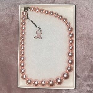 Breast Cancer awareness necklace